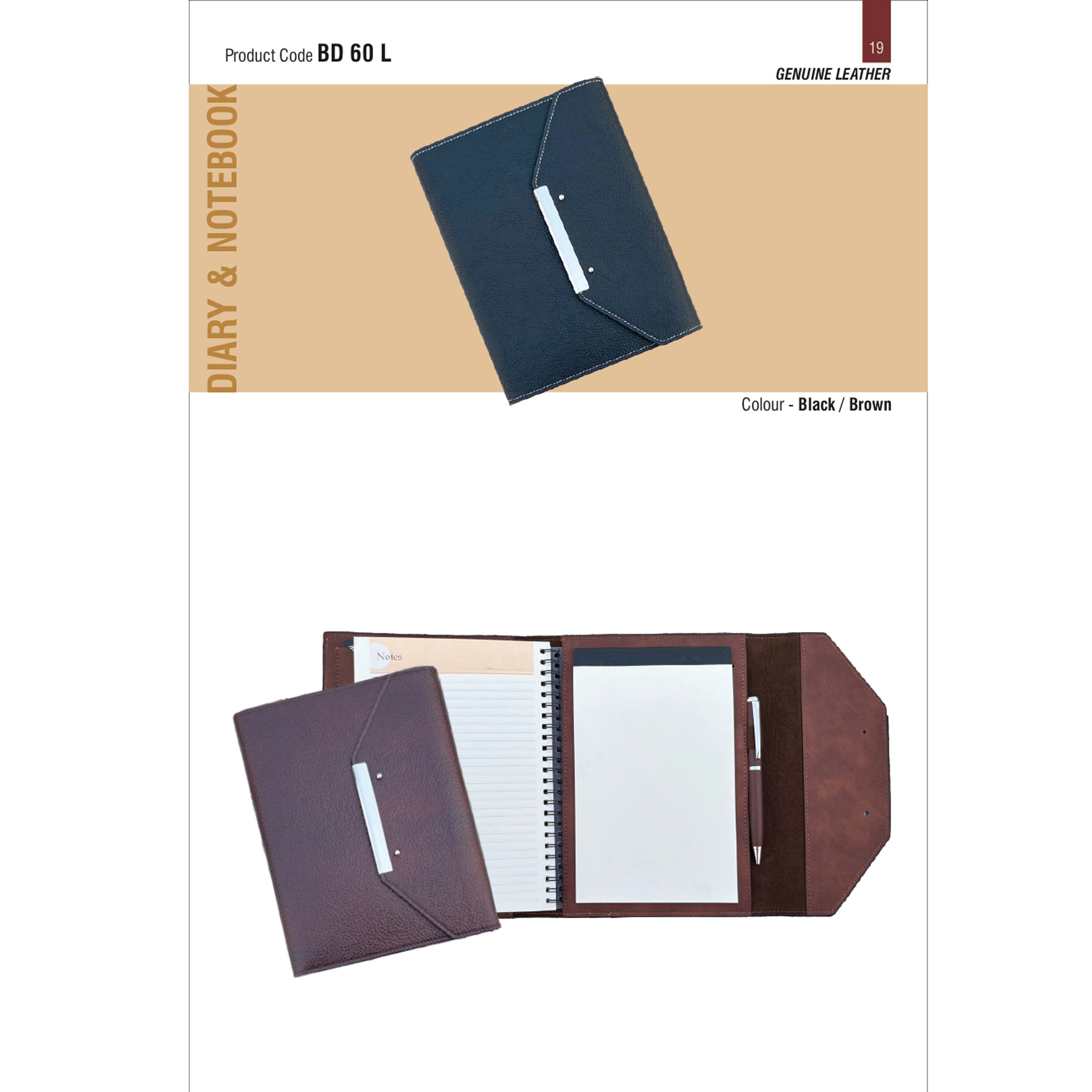 41202519*A 5 Dateless wire o organiser with metal pen