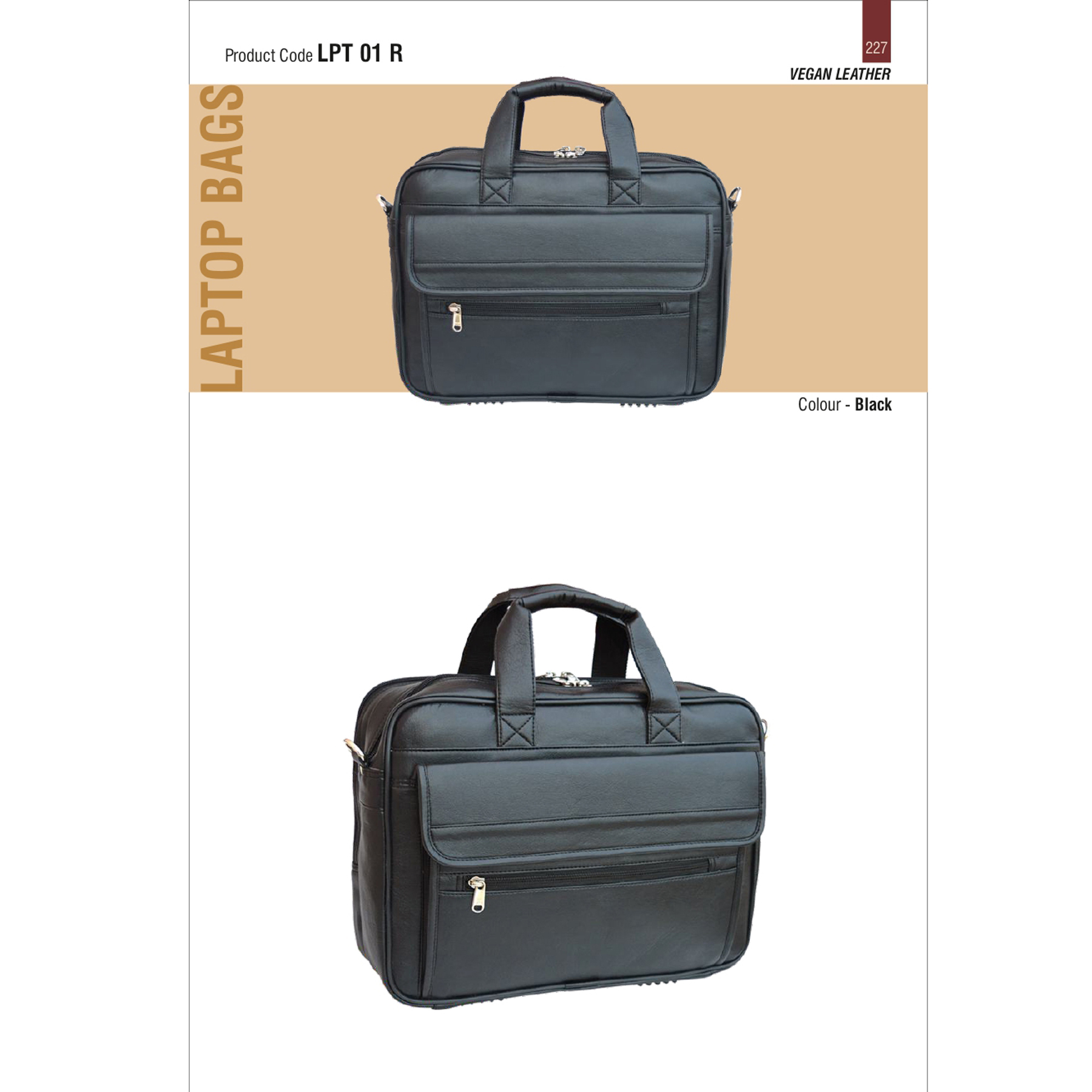 412025227*Laptop cum Office Bag  Leatherette