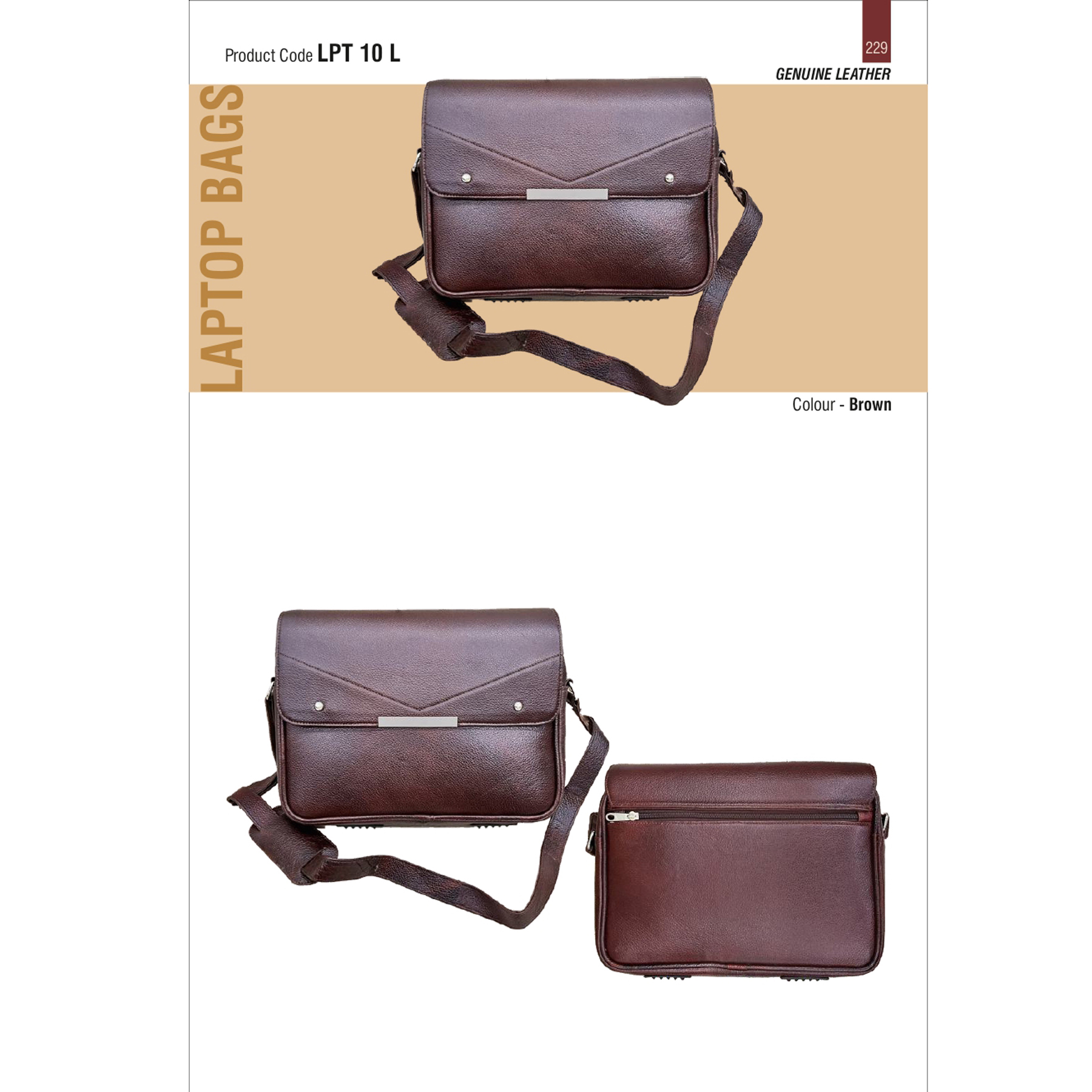 412025229*Laptop Bag  Genuine Leather