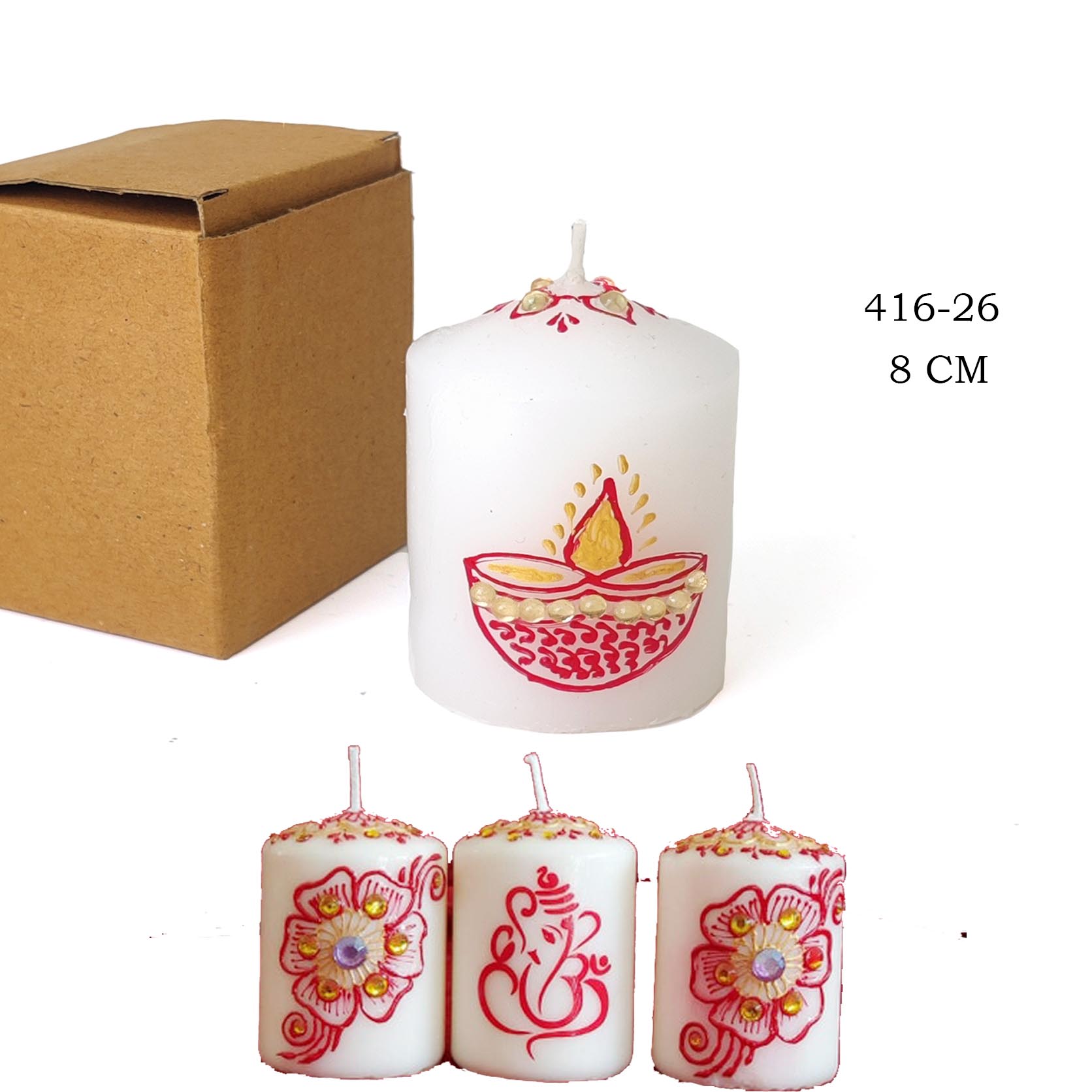 DP-117 2.10*3 WHITE (48PCS) DIYA