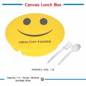 4202312*CANVAS LUNCH BOX WITH DIGITAL PRINTING WITHOUT BOX