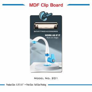 42023201*MDF CLIP BOARD 2.5MM WITHOUT BOX