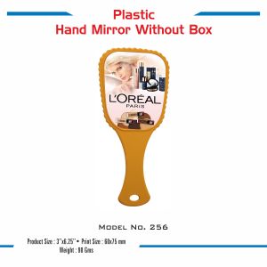 42023256*PLASTIC HAND MIRROR WITHOUT BOX
