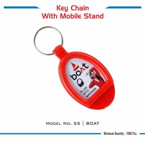 42023K55*KEYCHAIN WITH MOBILE STAND