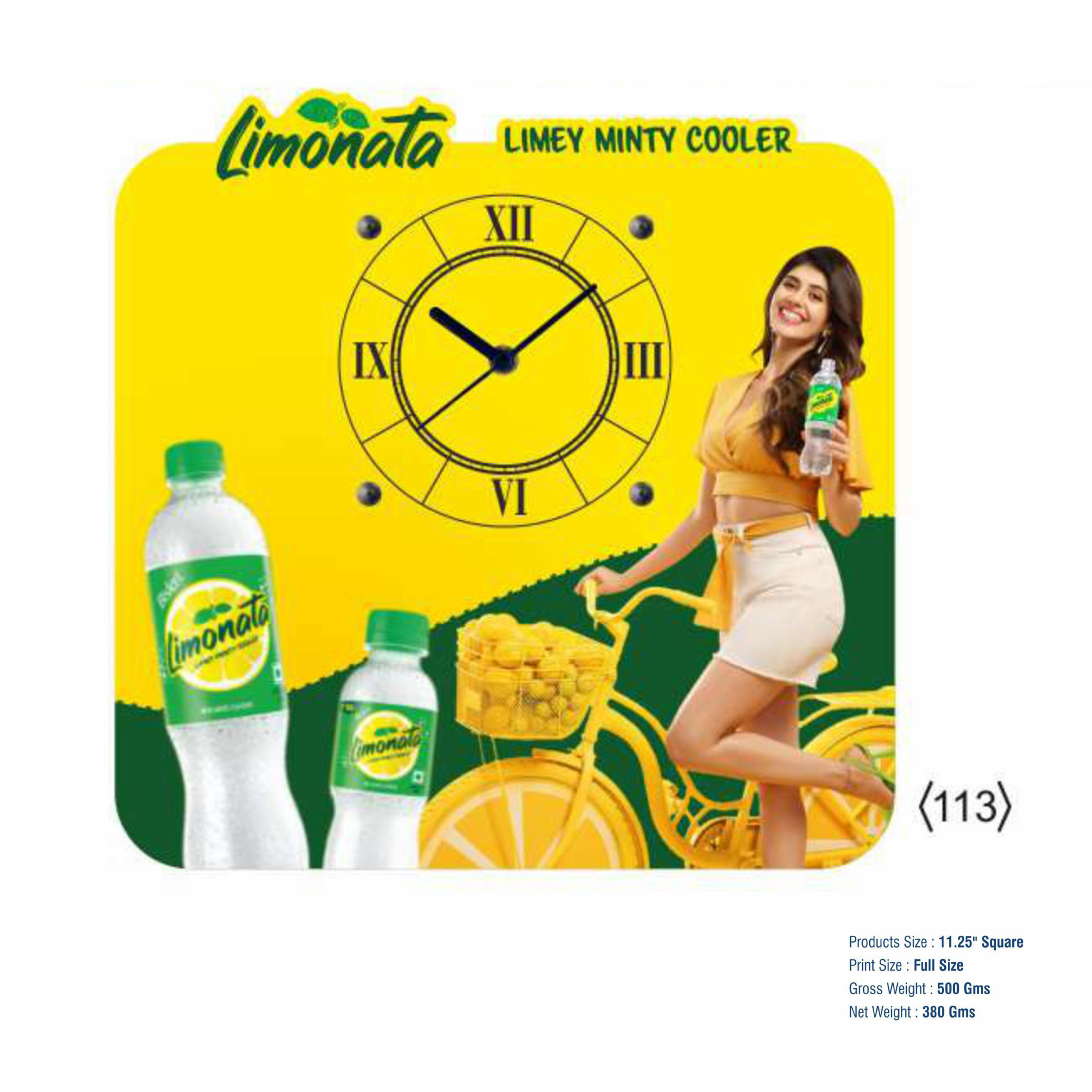 42025113*MDF WALL CLOCK