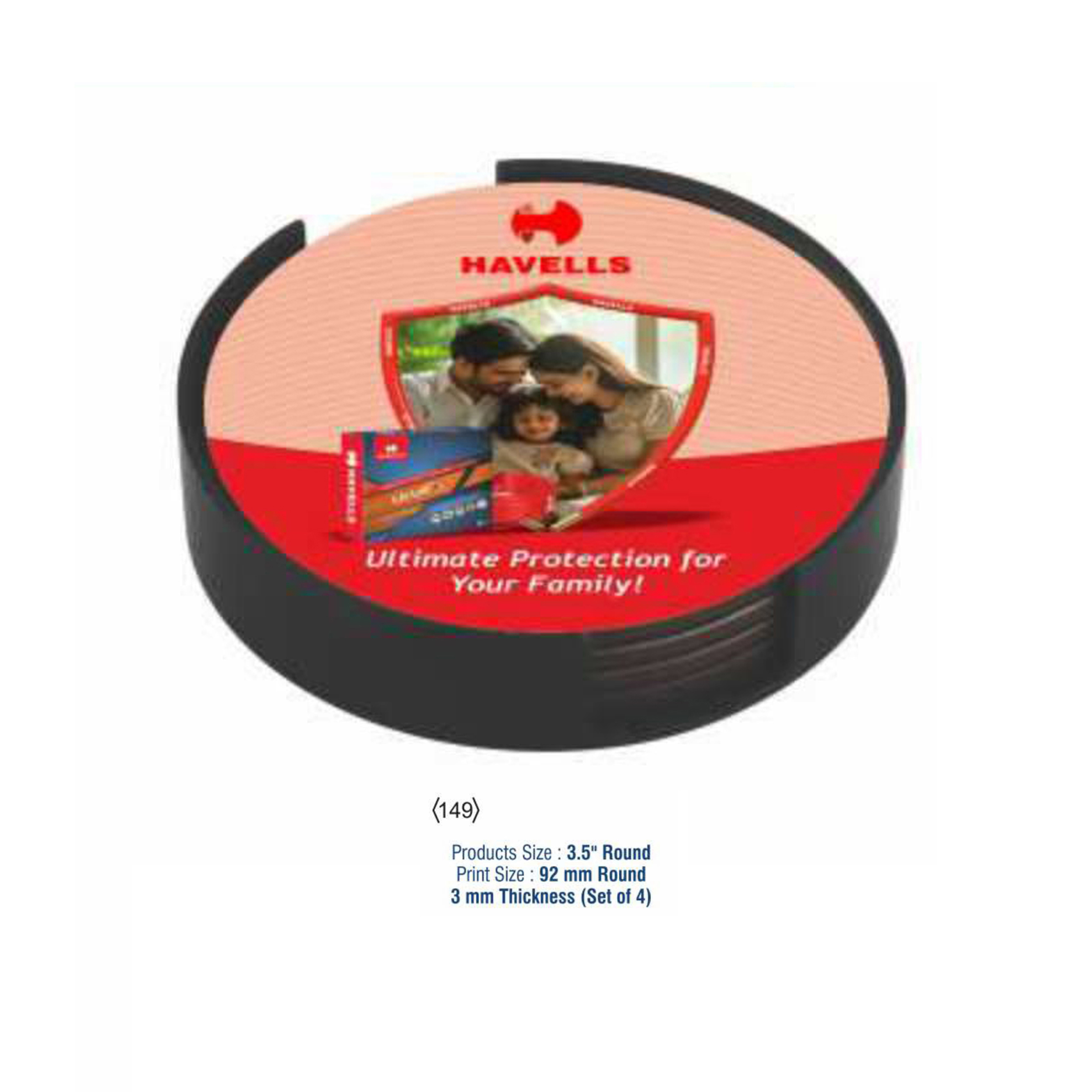 42025149*MDF COASTER