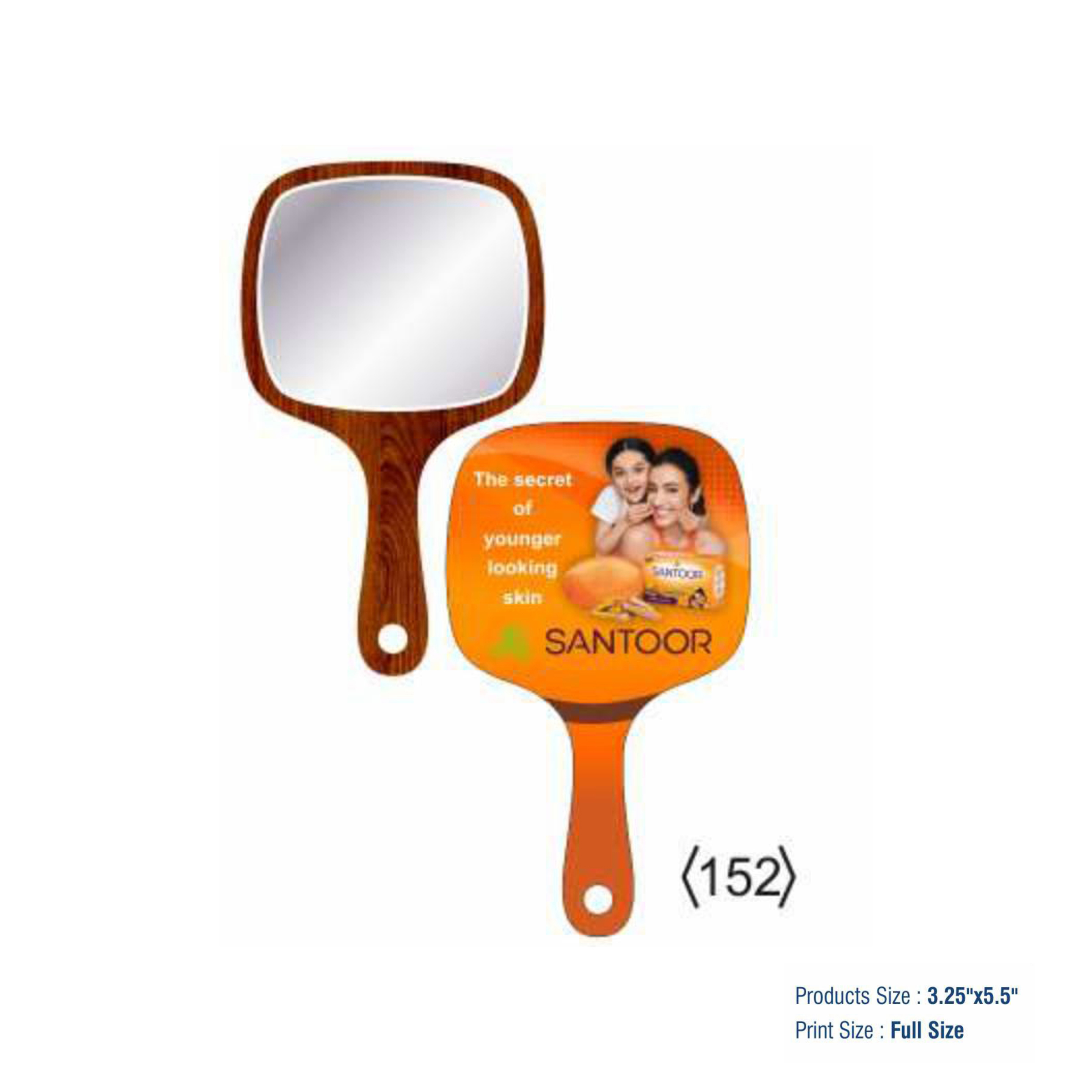 42025152*MDF HAND MIRROR