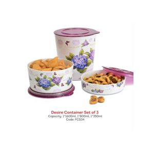 432021118 DESIRE CONTAINER SET OF 3 