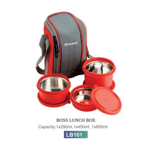 OLIVEWARE BOSS LUNCH BOX 