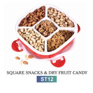 43202196 SQUARE SNACKS & DRY FRUIT CANDY 