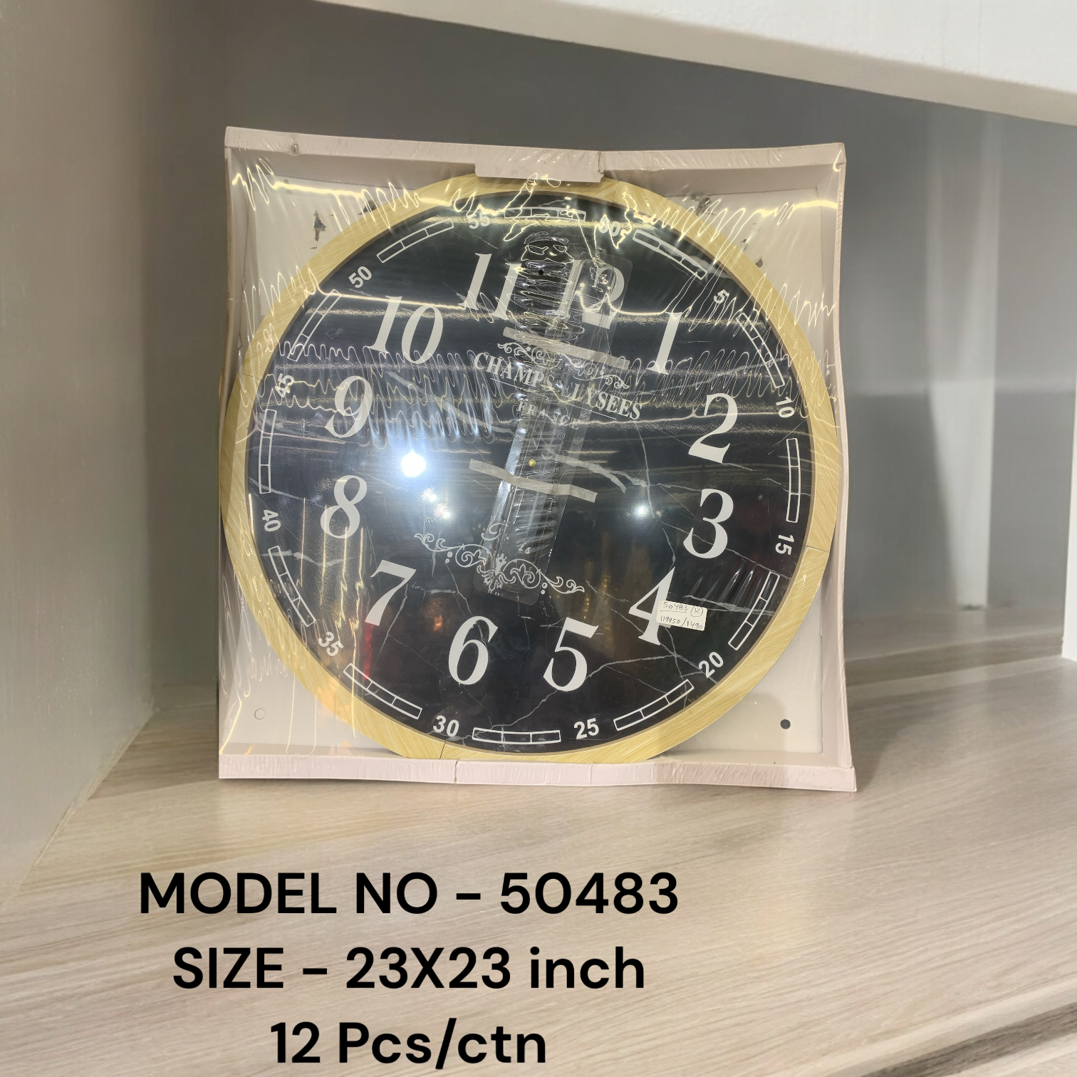 50483 (12)-WALL CLOCK