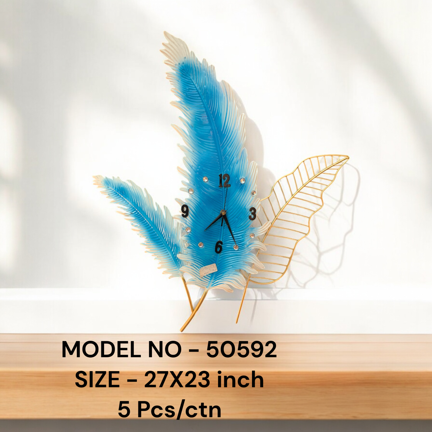 50592 (5)-WALL CLOCK
