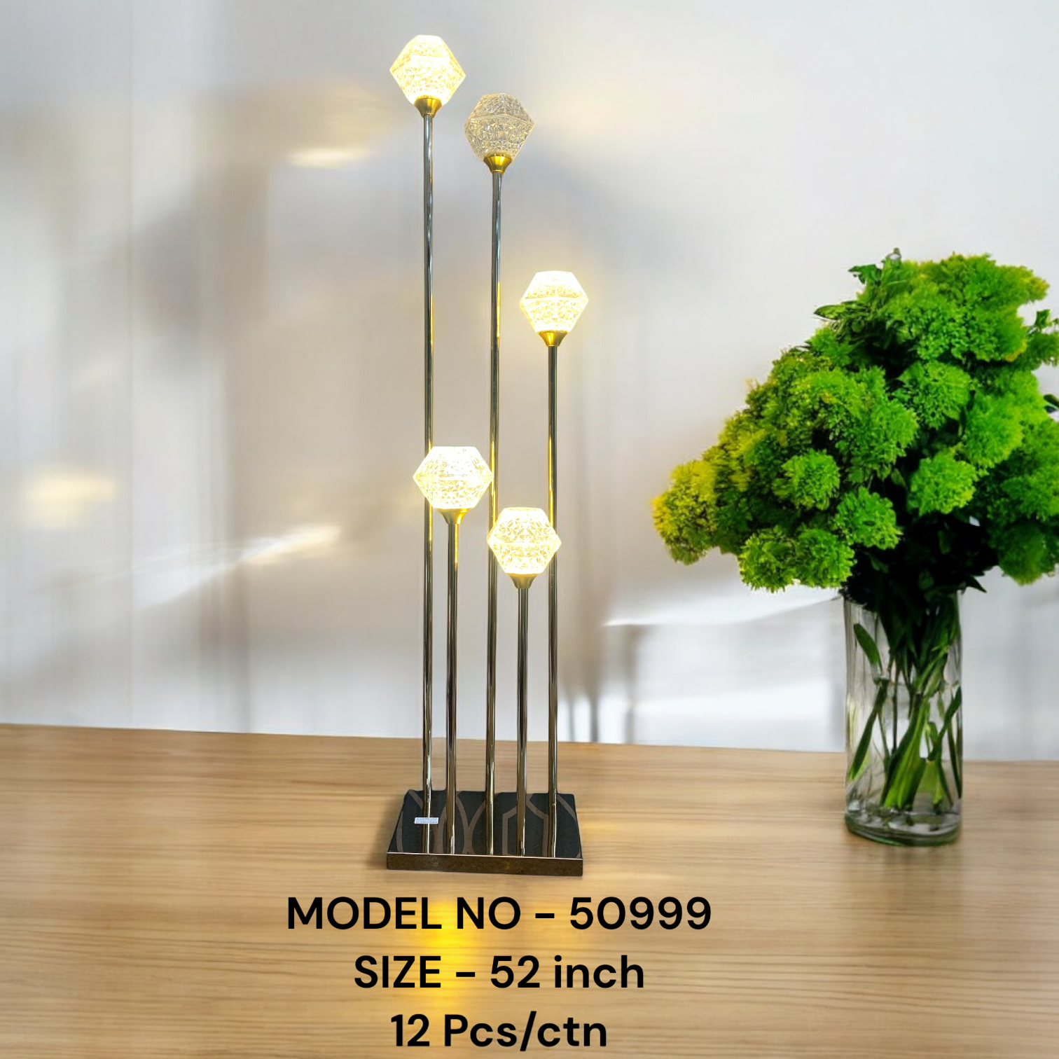 50999 (12)-DIAMOND SHAPE FLOOR LAMP