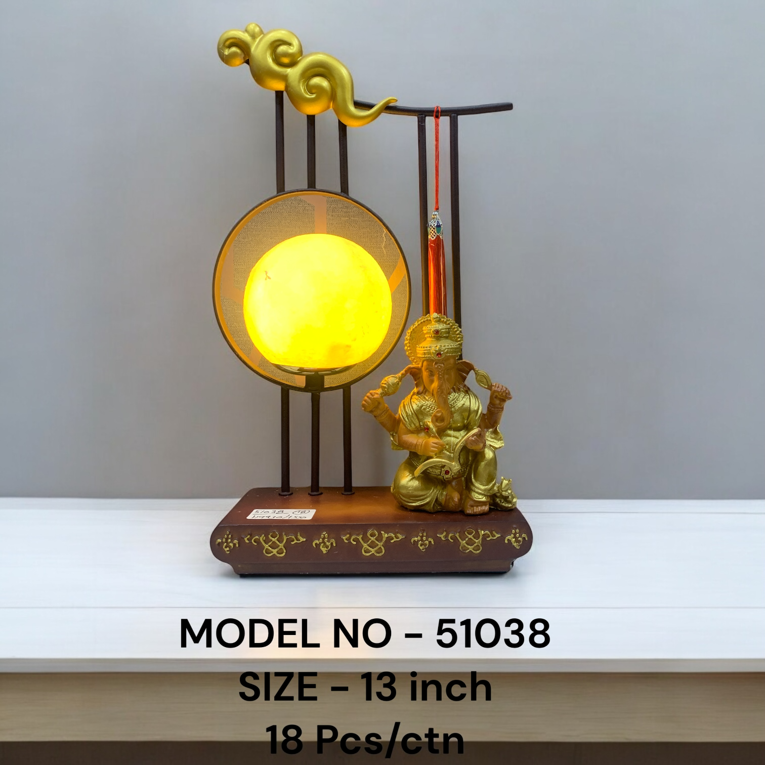 51038 (18)-GANESHA LAMP