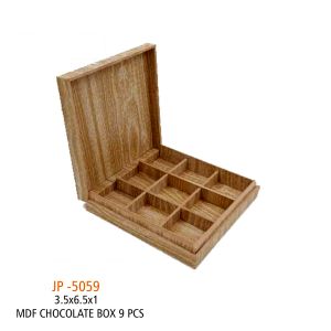 MDF  CHOCOLATE BOX 9 PCS JP5059