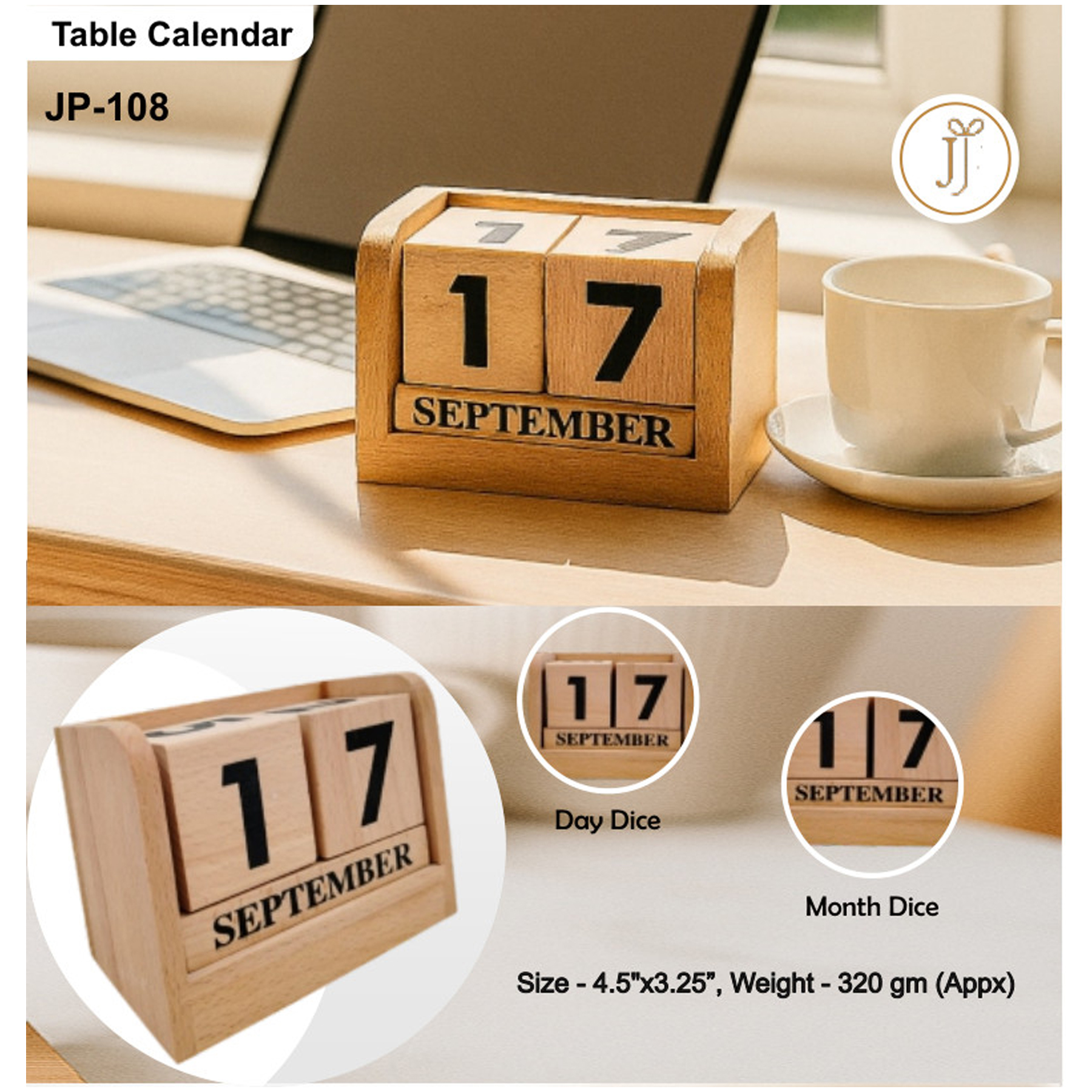 52025JP108*TABLE CALENDAR GOTI