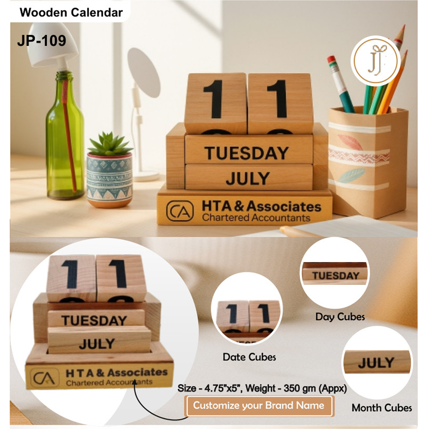 52025JP109*TABLE CALENDAR GOTI