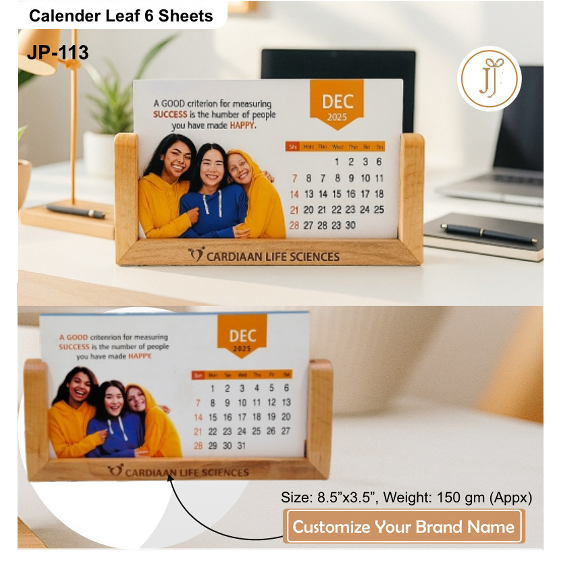 52025JP113*TABLE CALENDAR