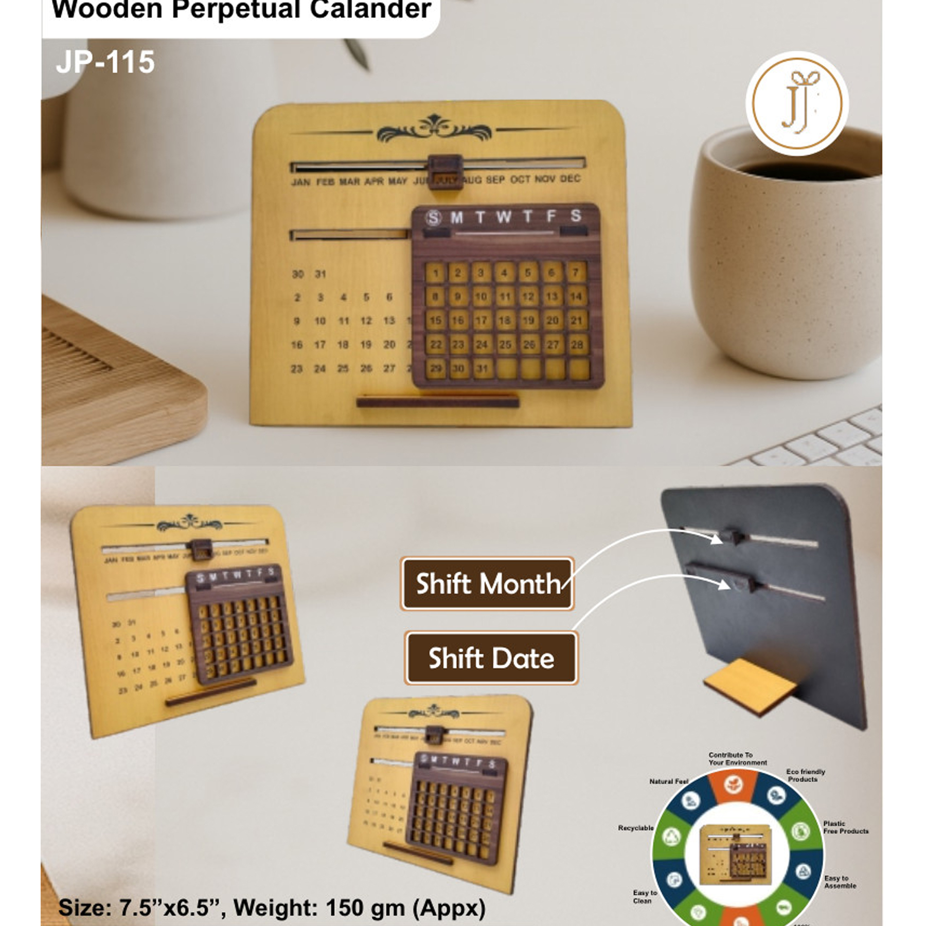 52025JP115*TABLE CALENDAR