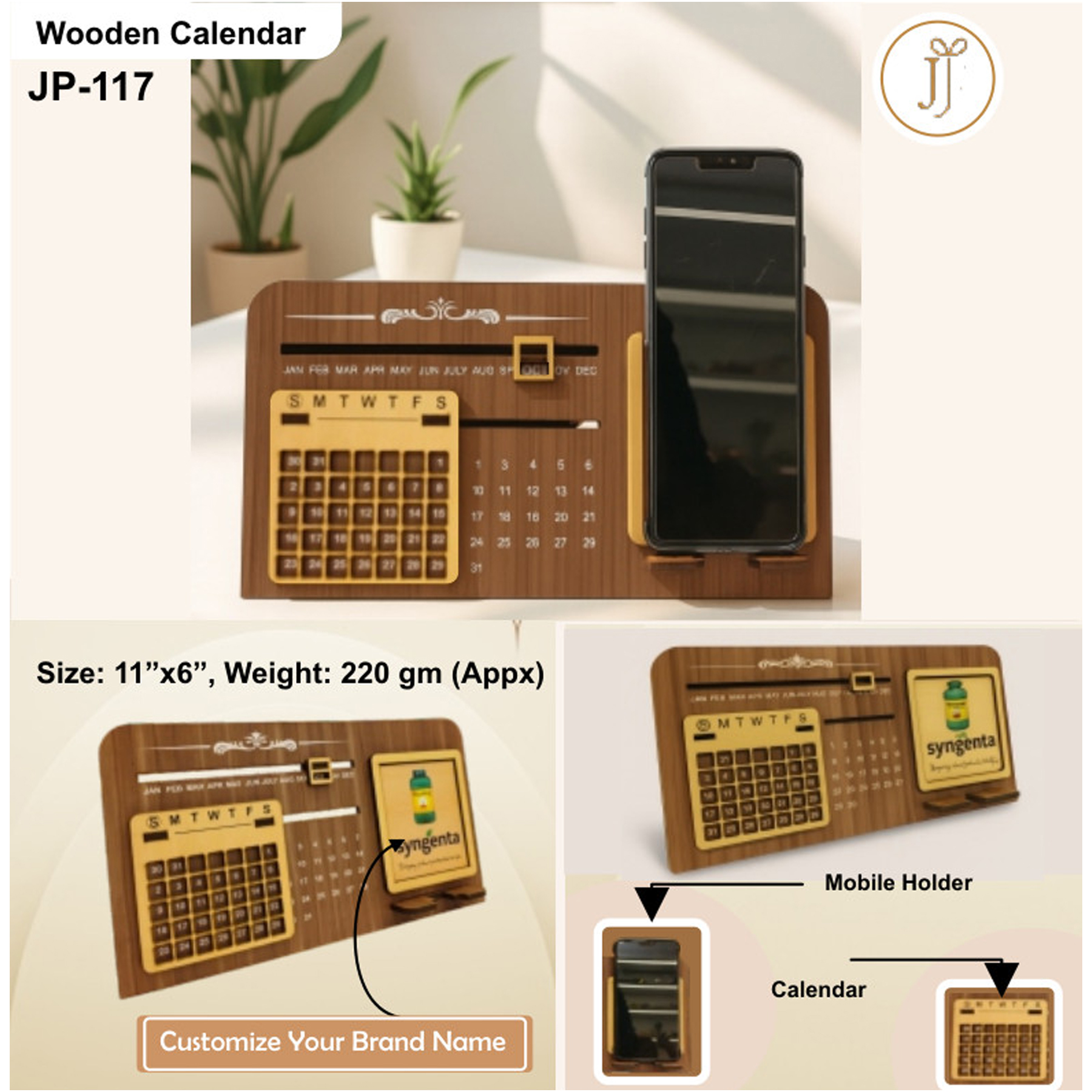 52025JP117*TABLE CALENDAR