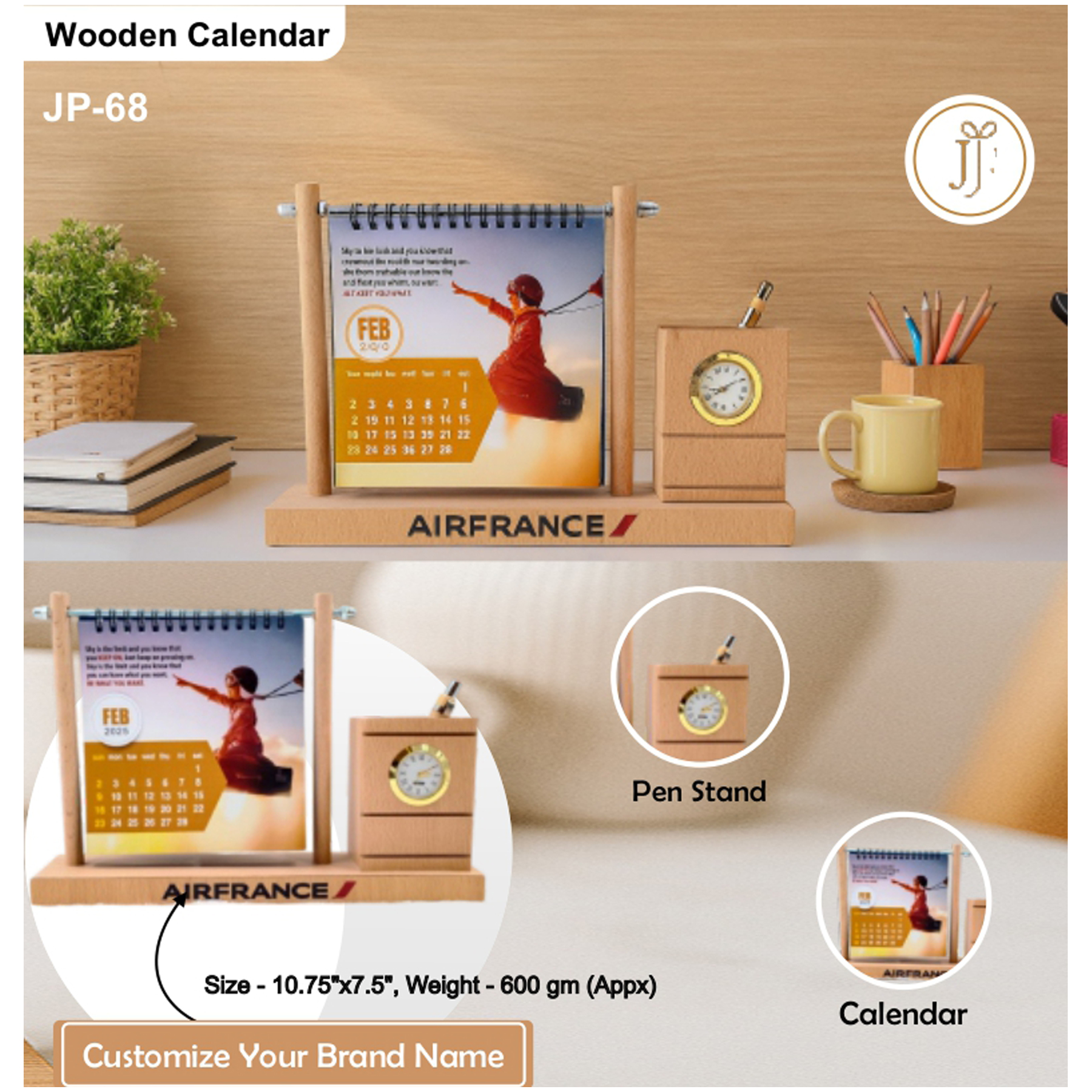 52025JP68*TABLE CALENDAR