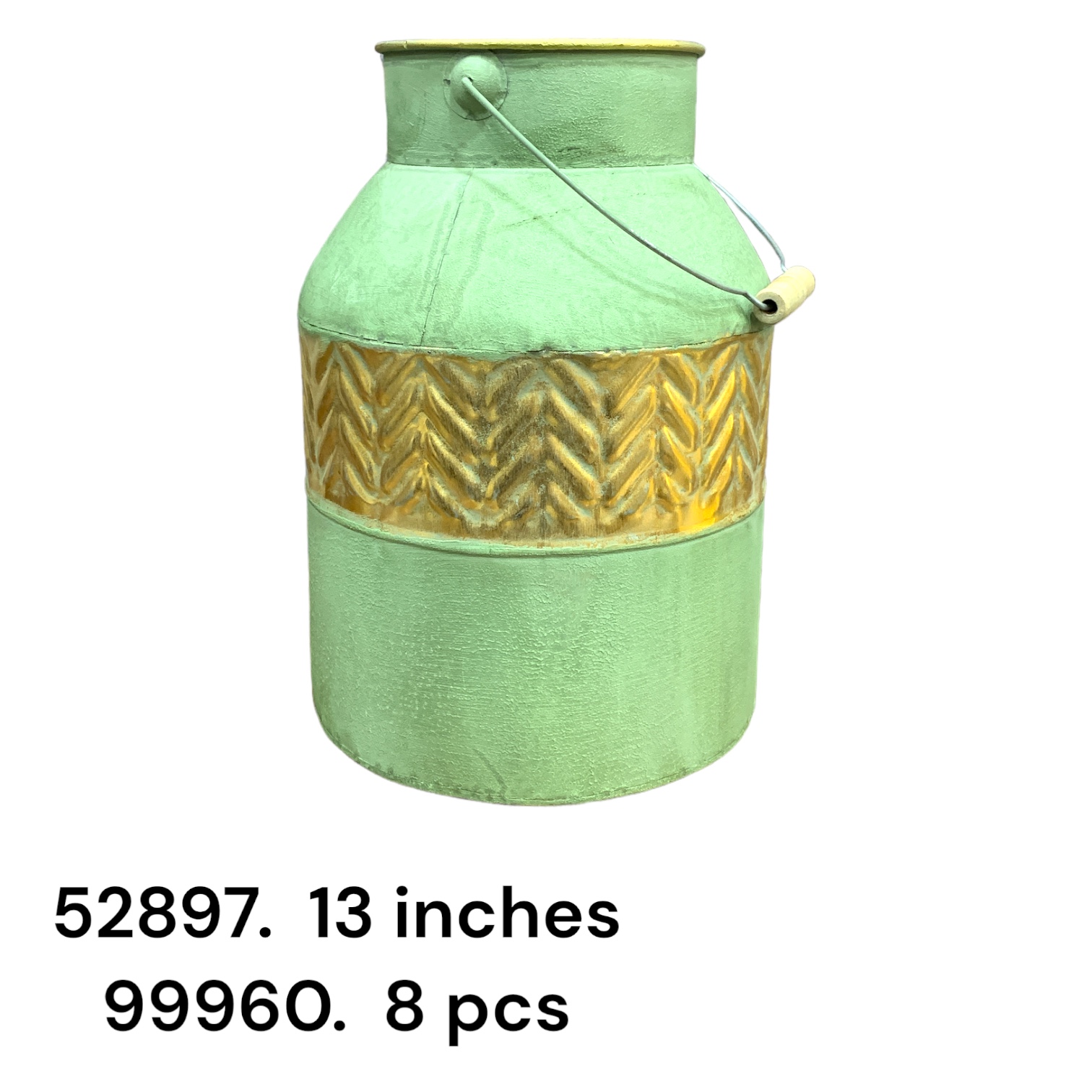 52897 (8)-METAL POT