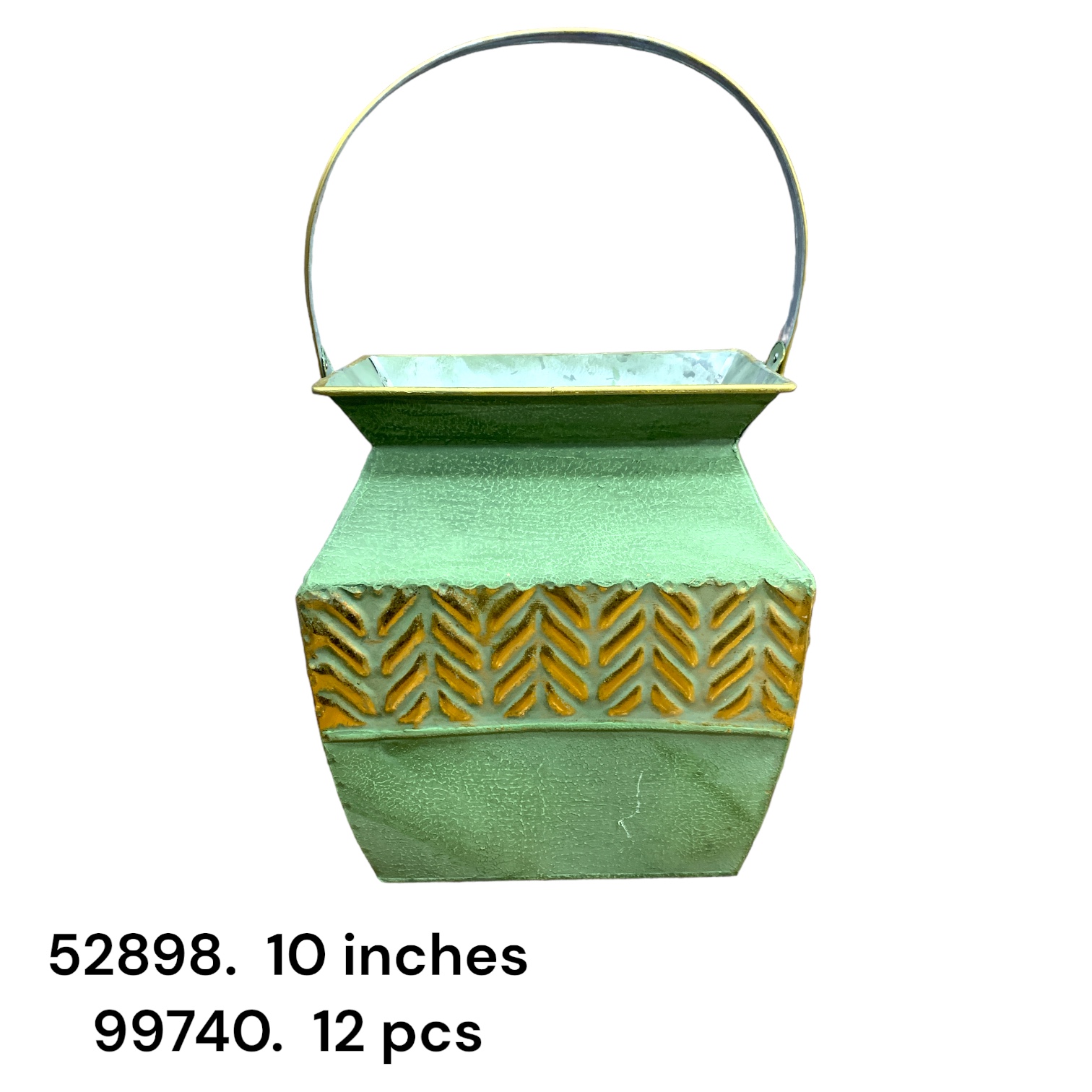 52898 (12)-METAL POT