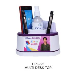 53202222*Multi UtilityTringular Revolg. Desk Top with Pad