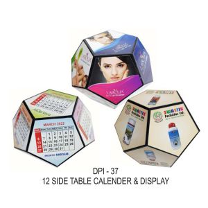 53202237*New Design 12 Side Table Calendar