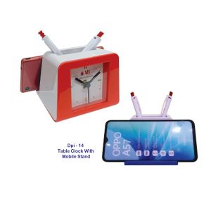 53202314*TABLE CLOCK WITH MOBILE STAND