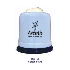 53202339*ROUND COTTON STAND WITH COTTON 15 GM