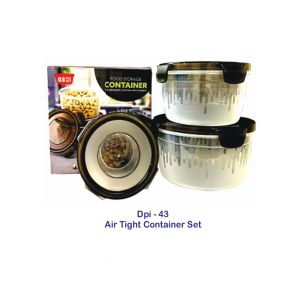 53202343*GOOD LIFE AIR TIGHT CONTAINER SET OF 3