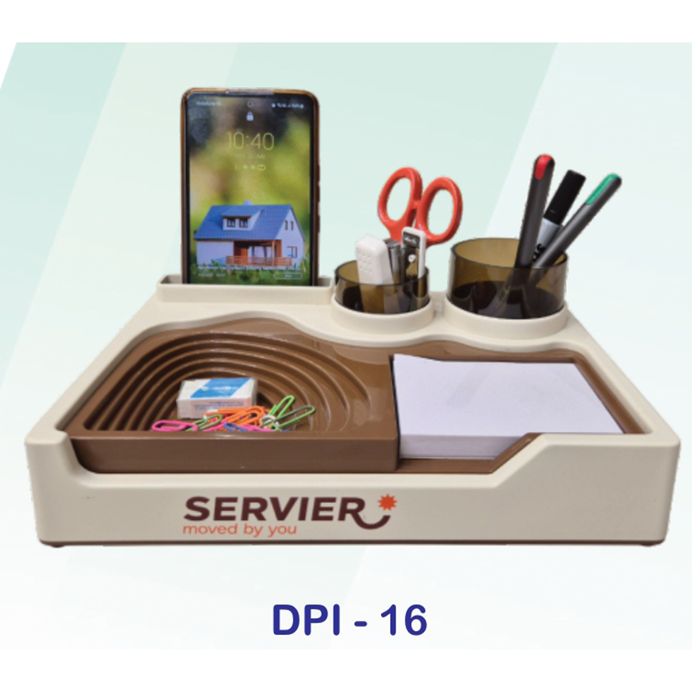 53202516*NEW DESK ORGANISER 7 IN 1 WITH PAD