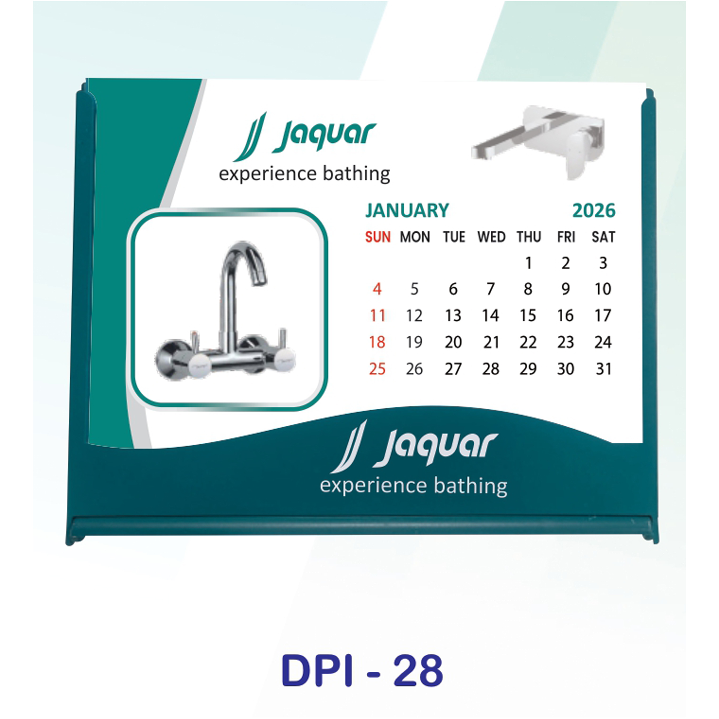 53202528*TABLE CALENDAR 6 SHEETER