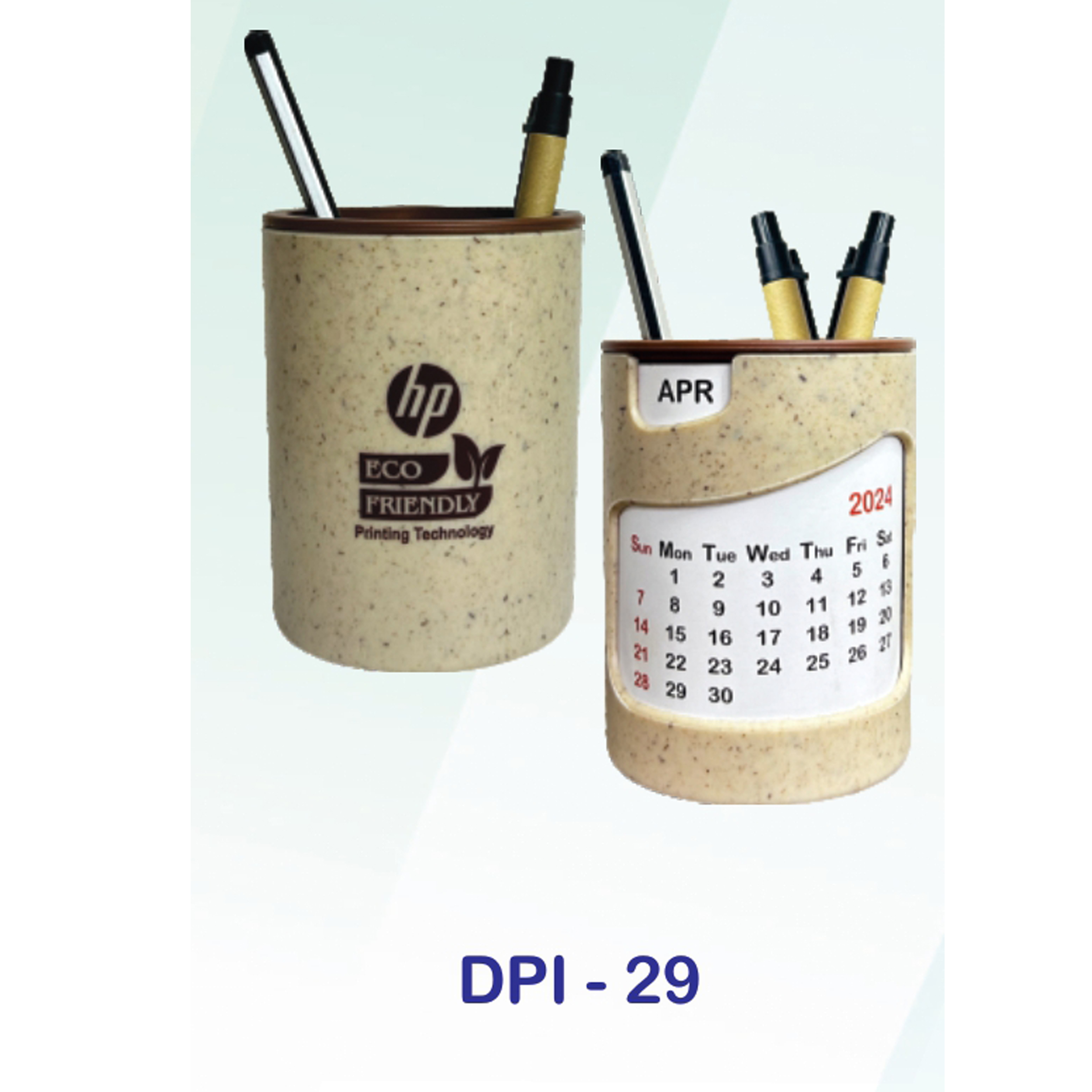 53202529*TABLE CALENDAR WITH PEN STAND