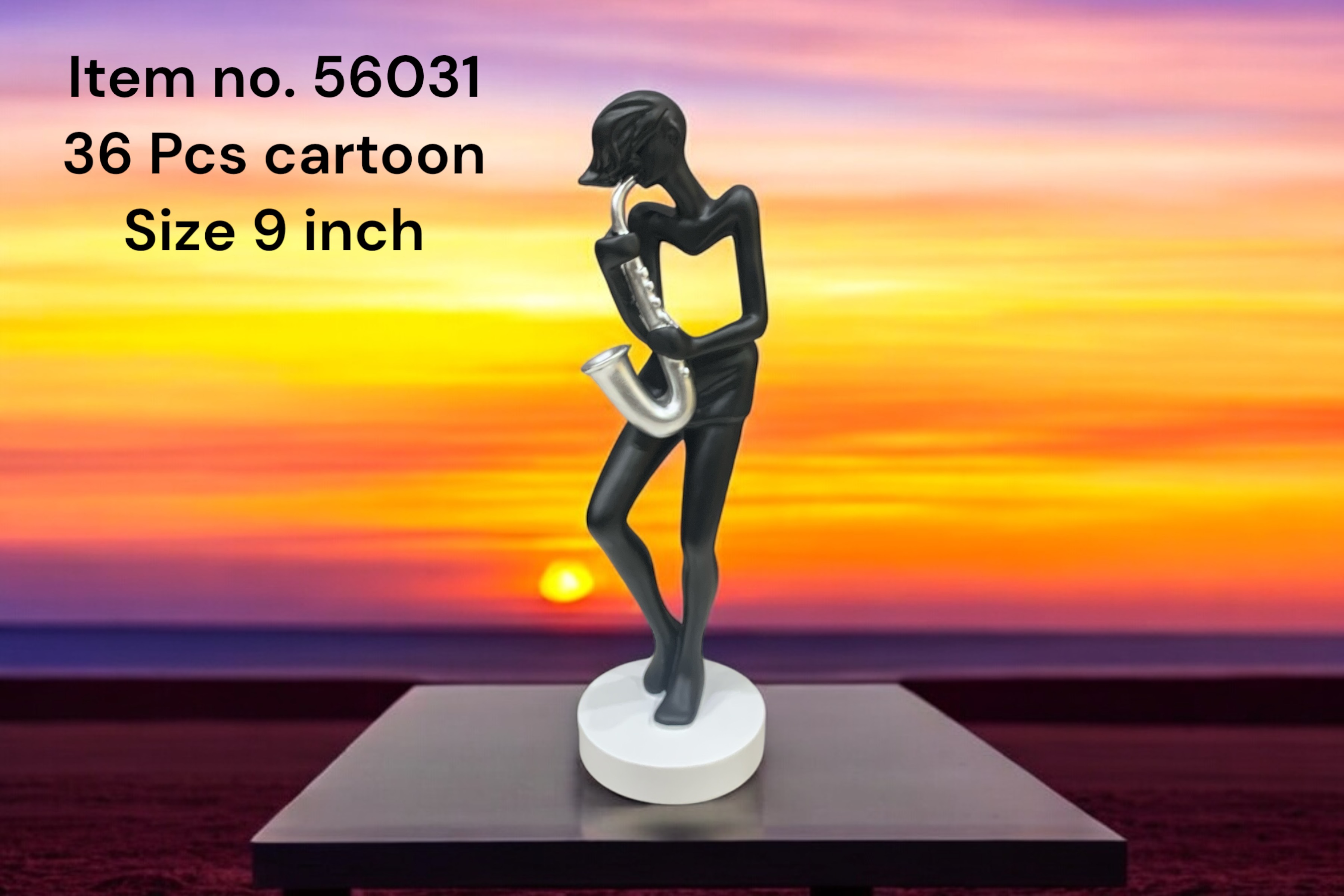 56031 (36)-SAXOPHONE PLAYER SHOWPIECE