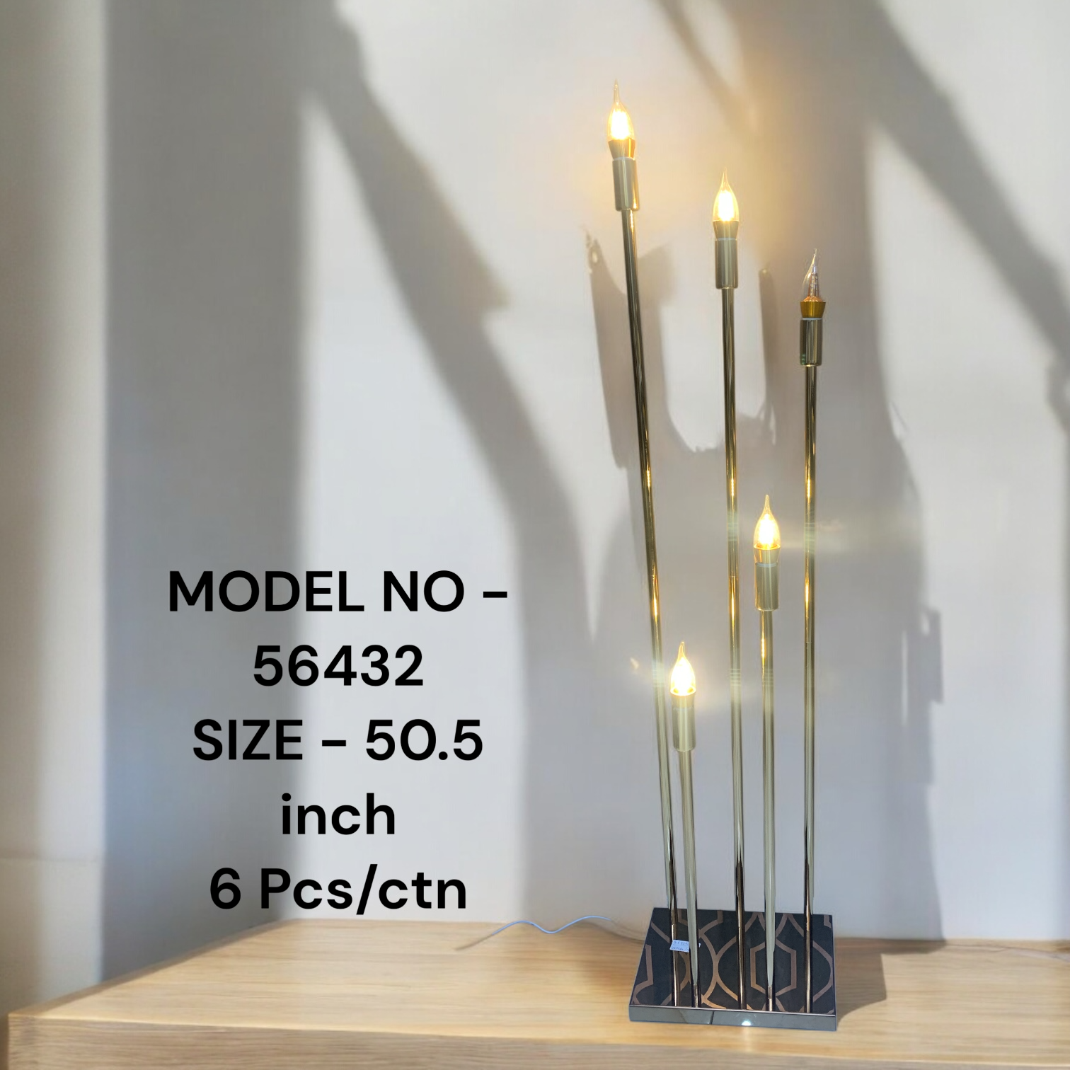 56432 (6)-FLOOR LAMP