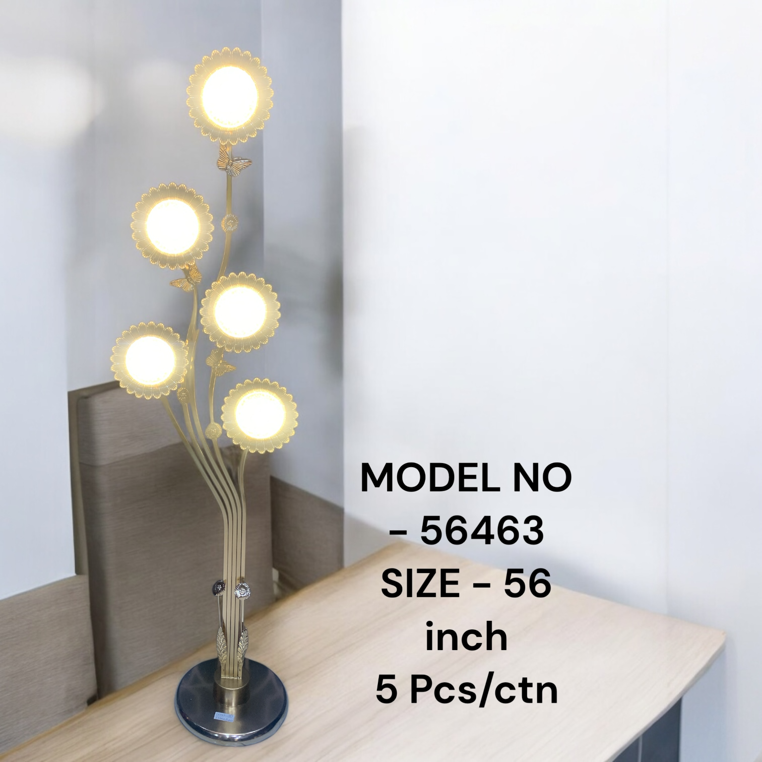 56463 (5)-FLOOR LAMP