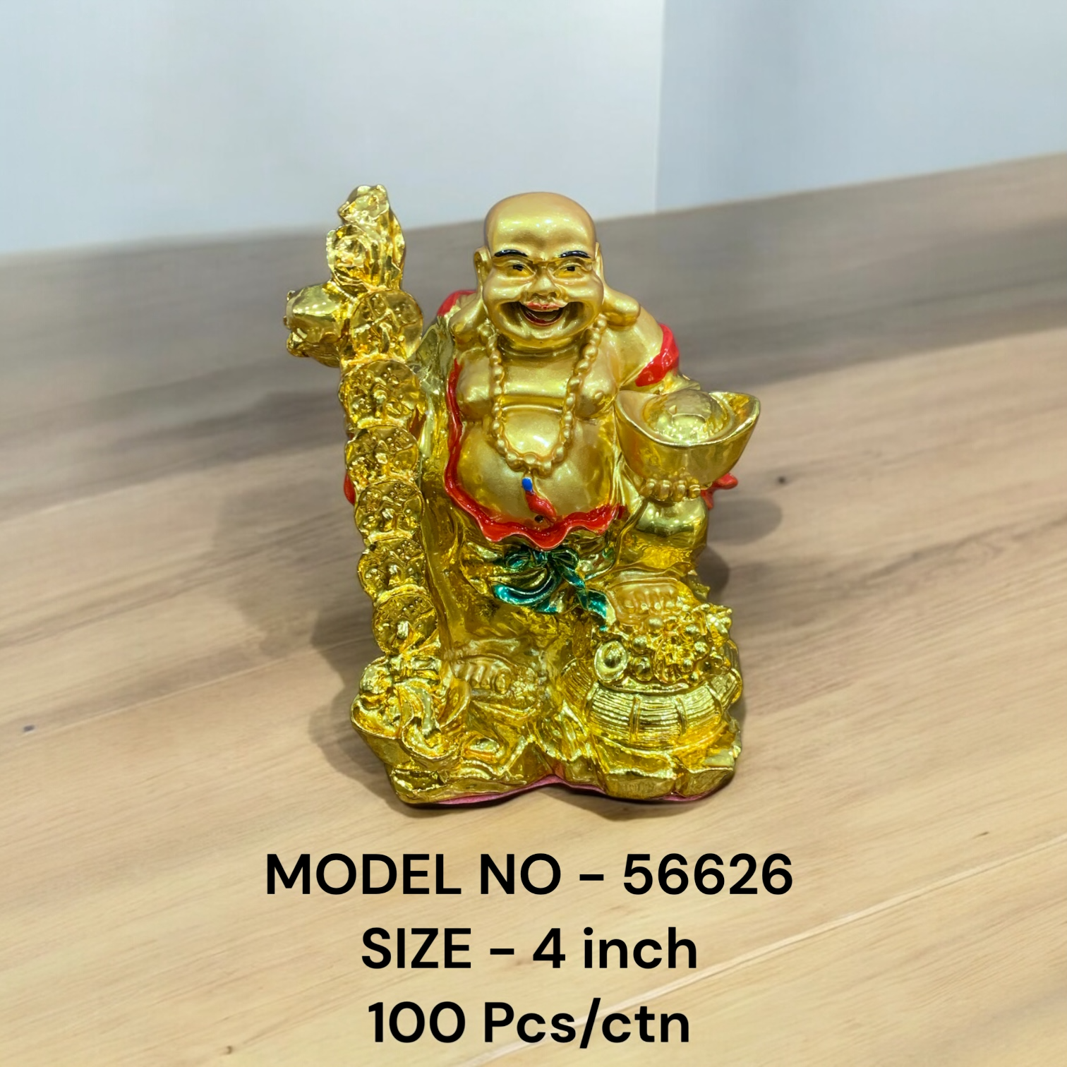 56626 (100)-LAUGHING BUDDHA