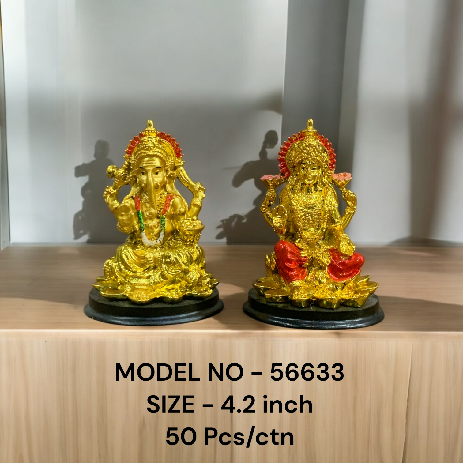 56633(2PCSET) (50SET)-LAXMI GANESHA