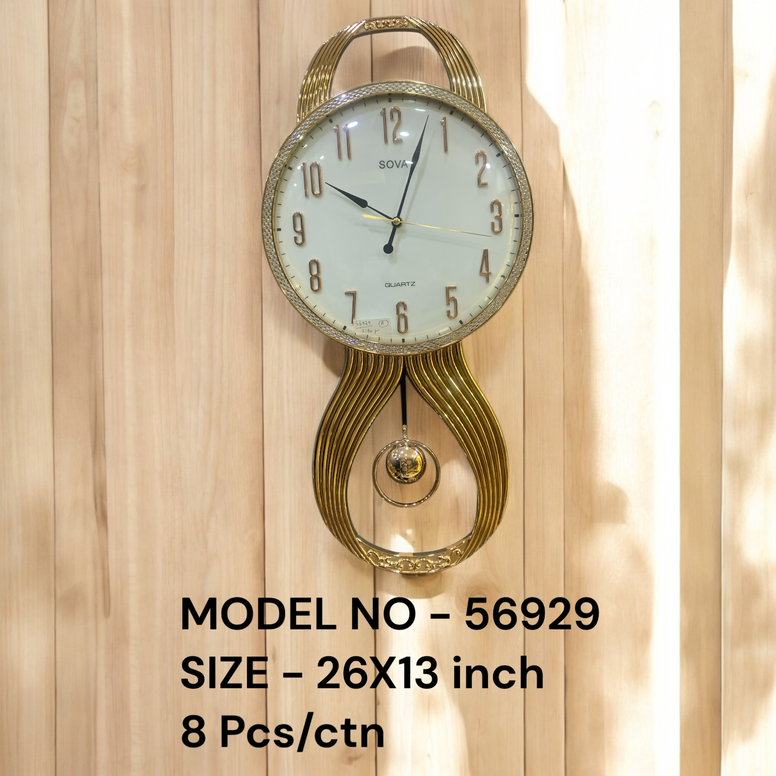 56929 (12)-WALL CLOCK