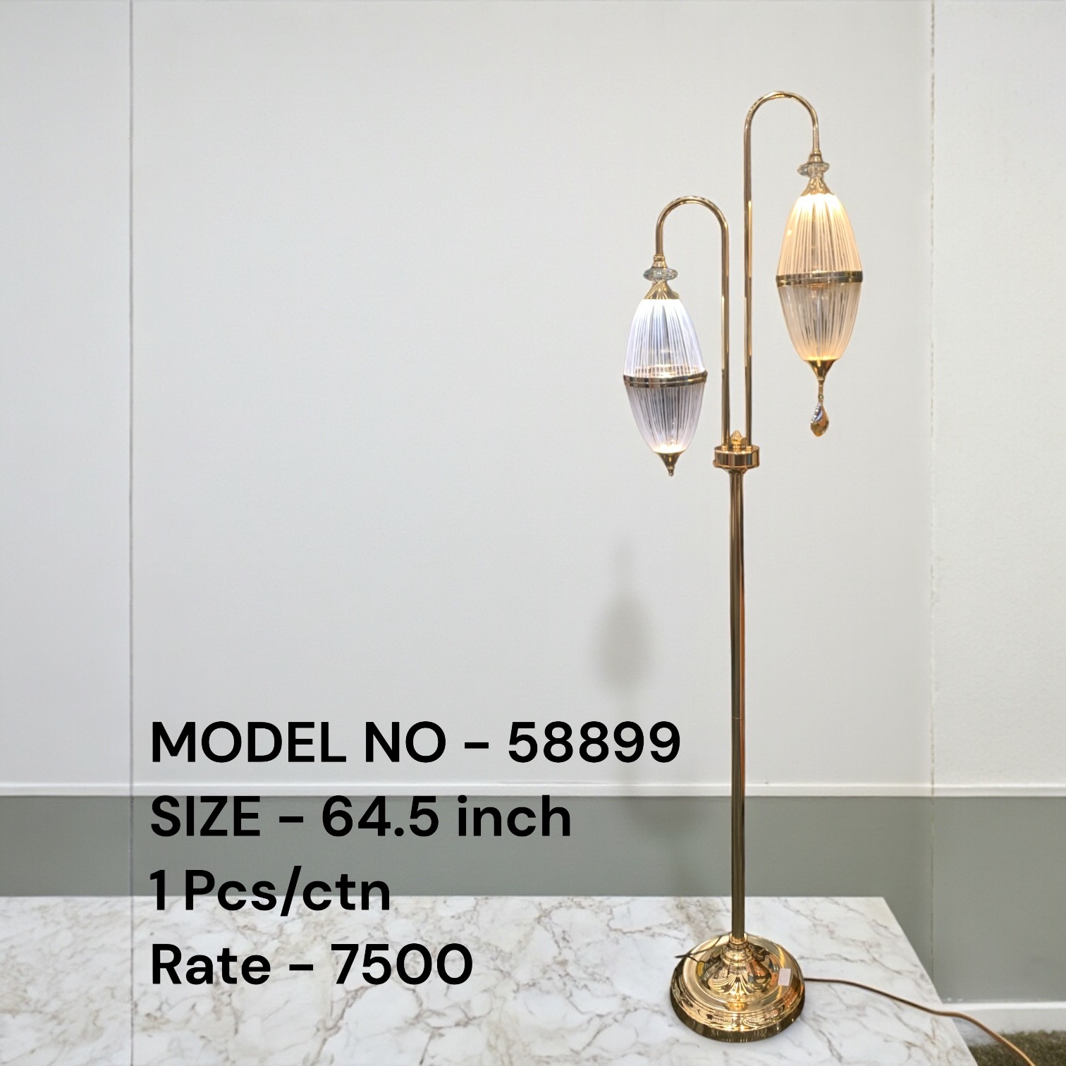 58889 (5)-FLOOR LAMP