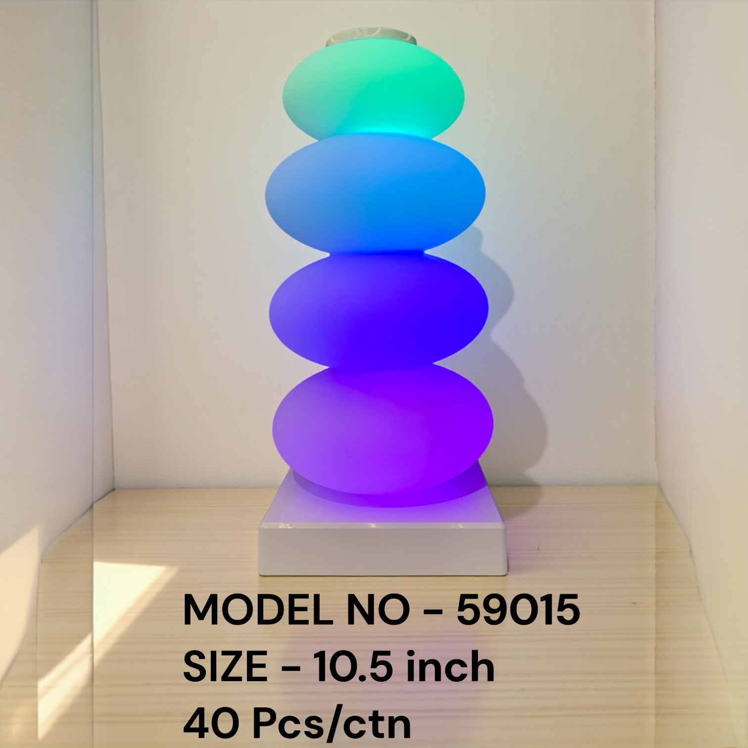 58996 (192)-SHOWPIECE WITH LIGHT