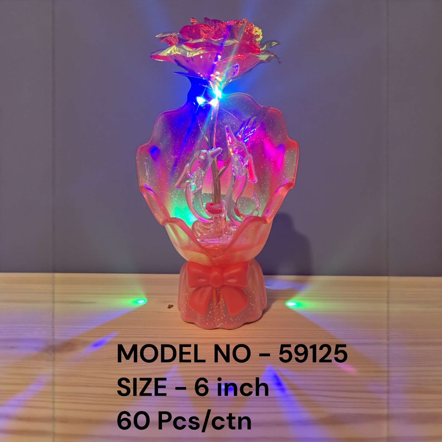 59069 (200)-TEDDY WITH FLOWER