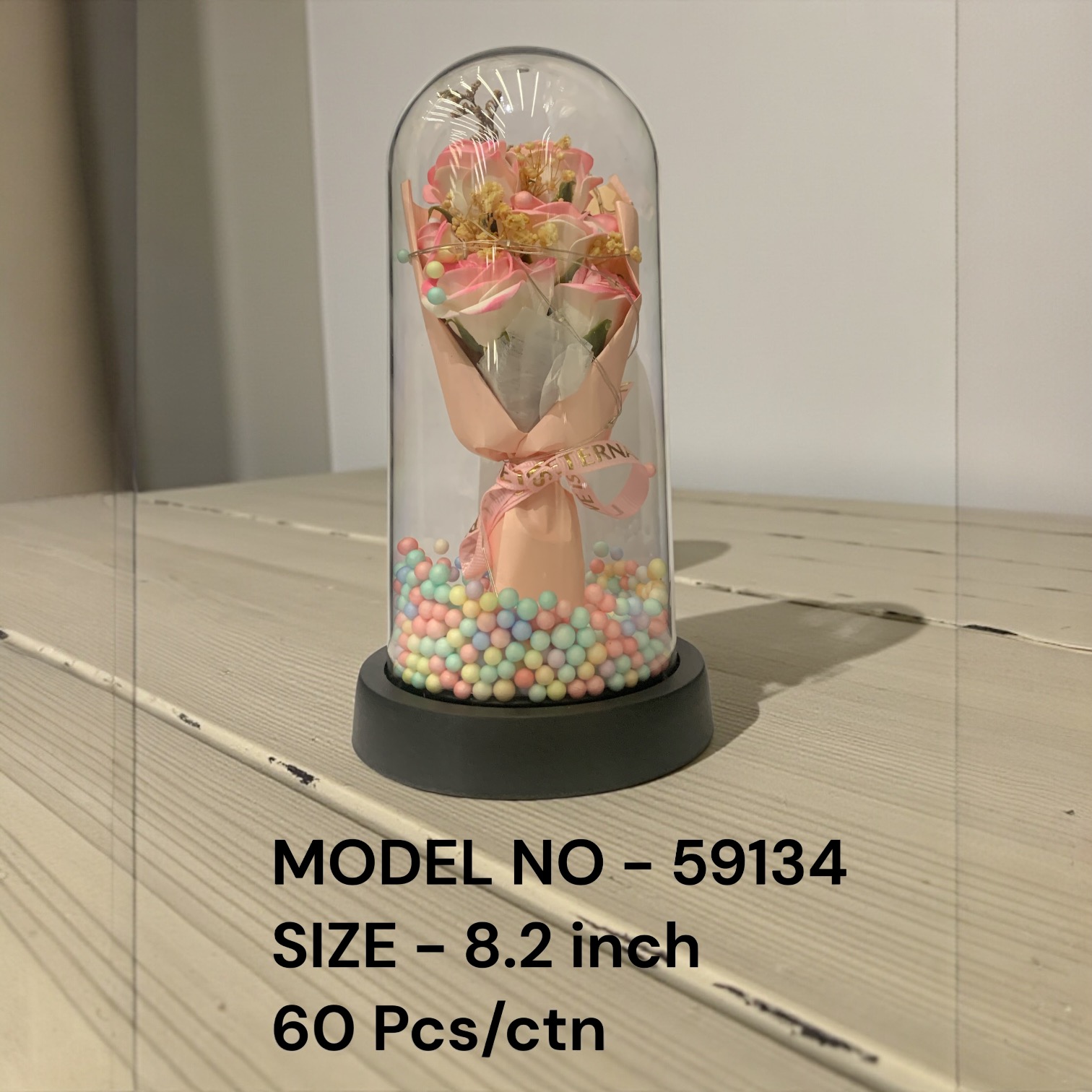 59070 (100)-8SOAP ROSE RED