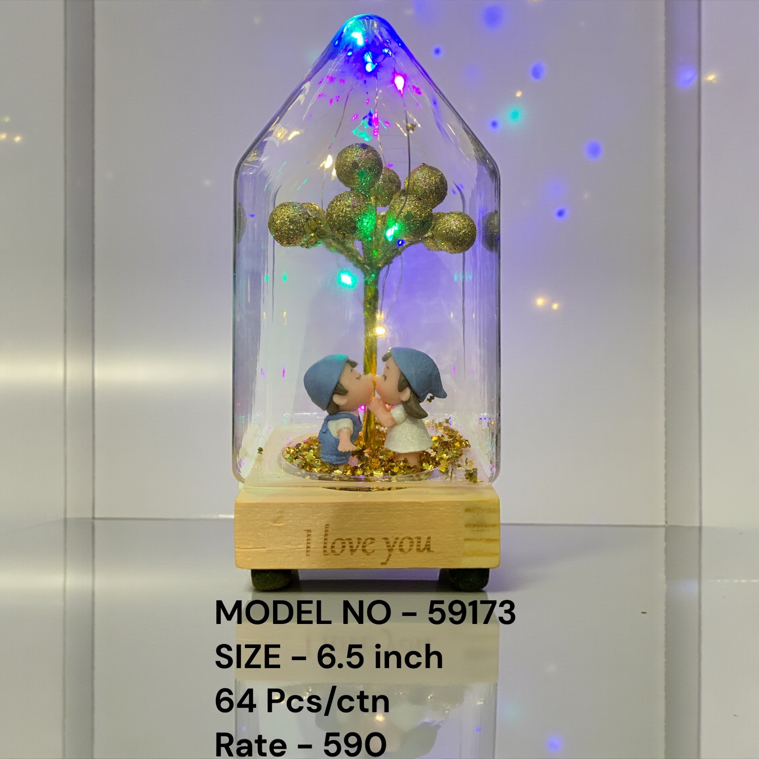 59125 (60)-FLOWER WITH LIGHT