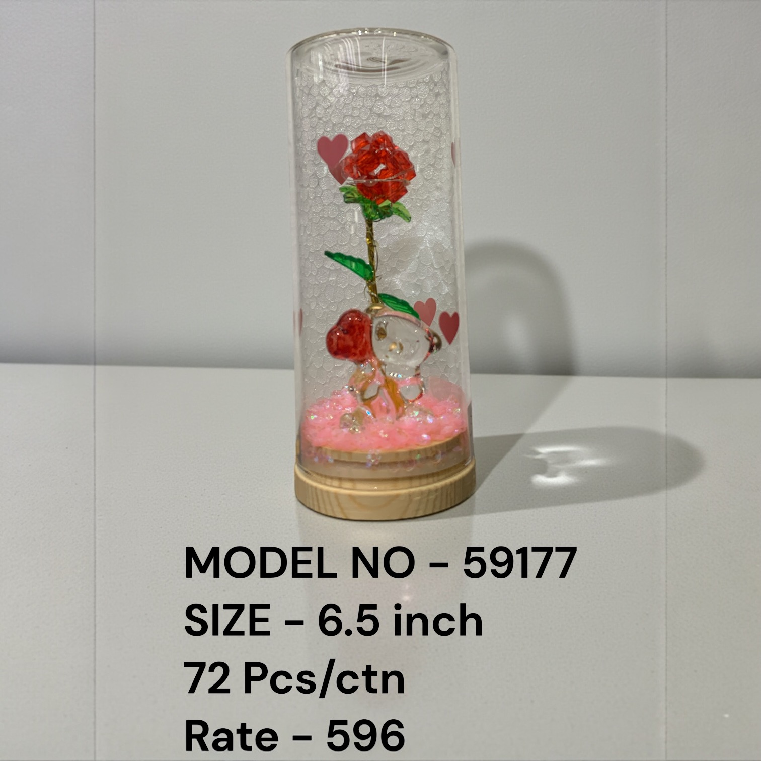 59172 (50)-FLOWER WITH LIGHT
