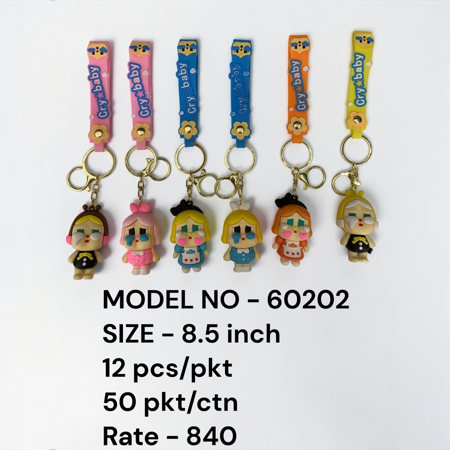 60198 (12PC/PKT)(50PKT/CTN)-KEYCHAIN