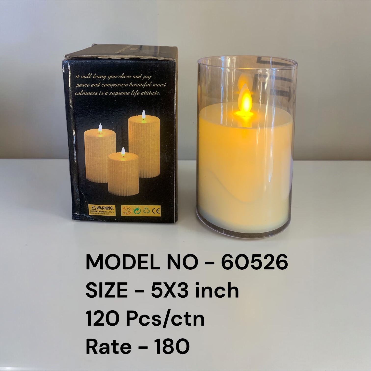 60526 (120)-LED CANDLE