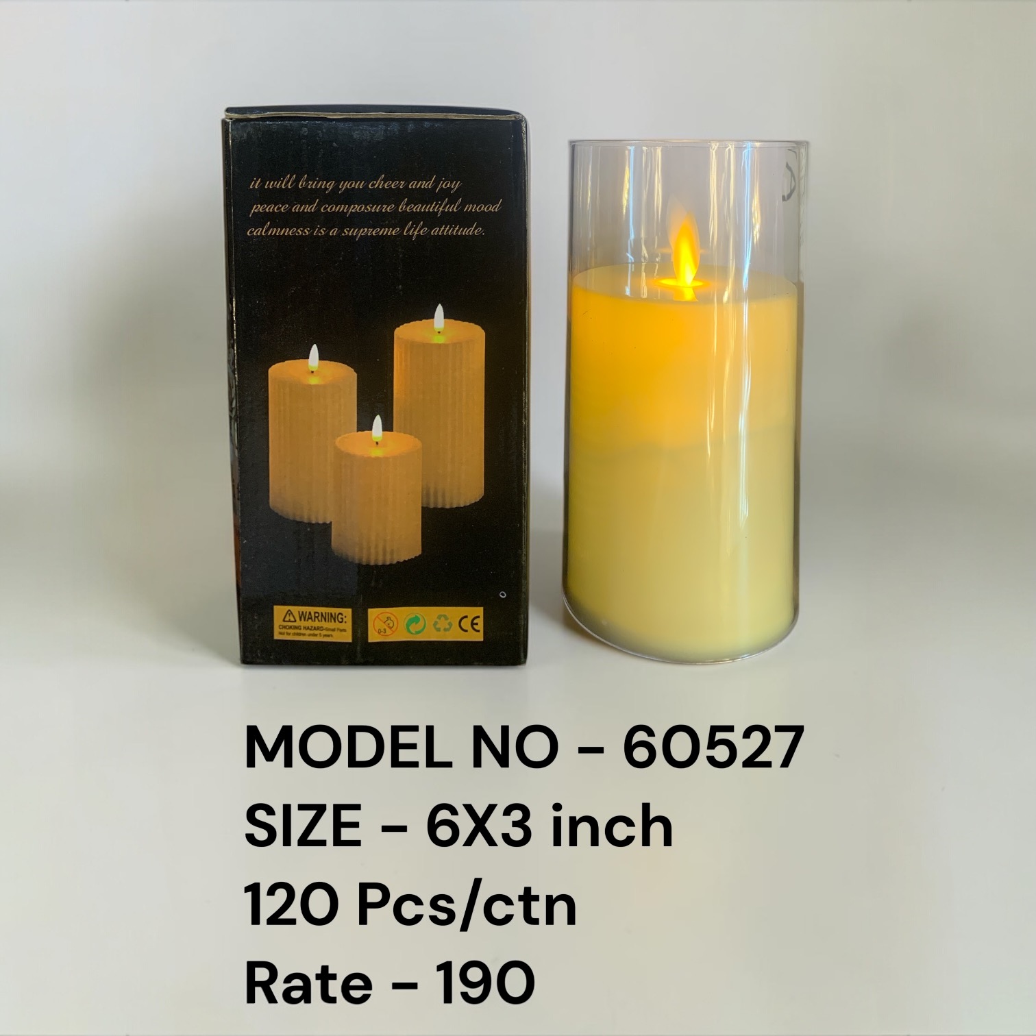 60527 (120)-LED CANDLE